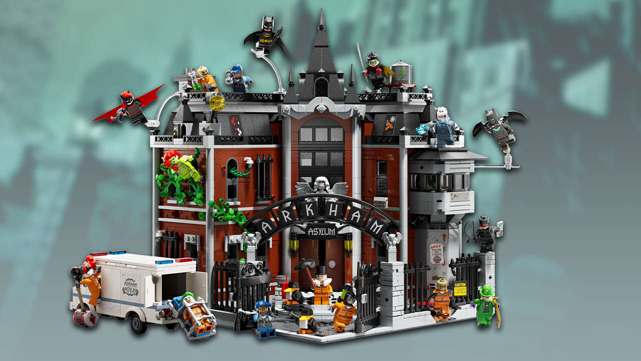 Lego's Massive Batman Arkham Asylum Set Doubles As A Unique Advent Calendar