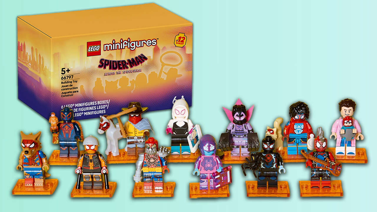 Lego Spider-Verse Minifigure Collection Is Back In Stock At Amazon