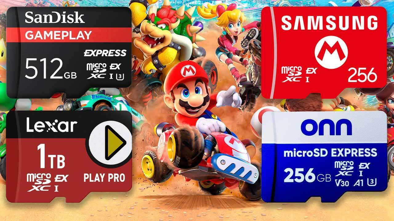 Nintendo Switch 2 only reads microSD Express Cards